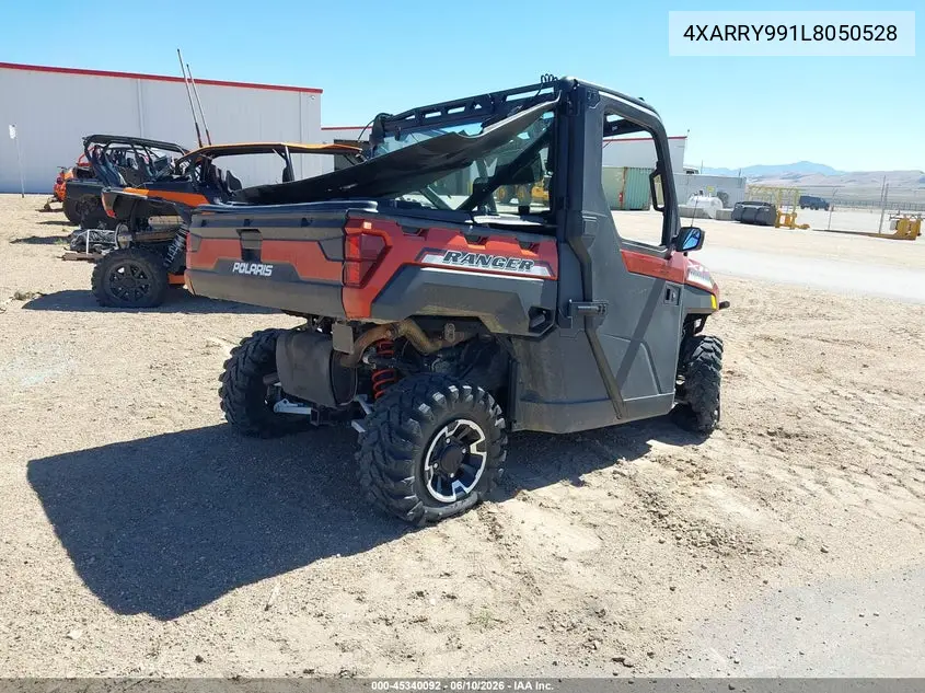 2020 Polaris Ranger Xp 1000 Northstar Ultimate VIN: 4XARRY991L8050528 Lot: 45340092