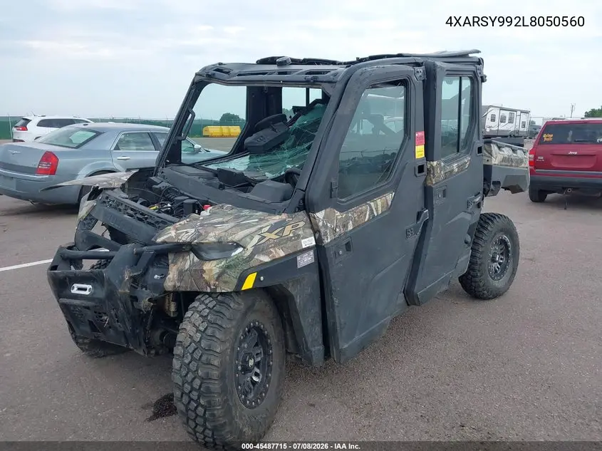 2020 Polaris Ranger Crew Xp 1000 Northstar Ultimate VIN: 4XARSY992L8050560 Lot: 45487715