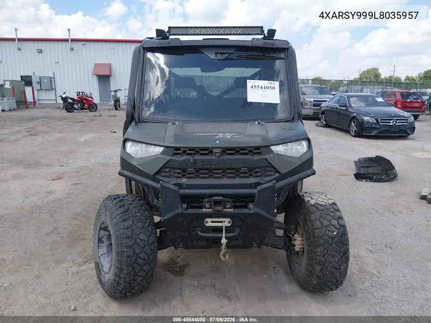 2020 Polaris Ranger Crew Xp 1000 Northstar Ultimate VIN: 4XARSY999L8035957 Lot: 45544050