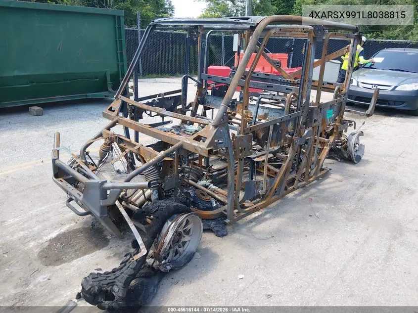 2020 Polaris Ranger Crew Xp 1000 Northstar Premium VIN: 4XARSX991L8038815 Lot: 45616144