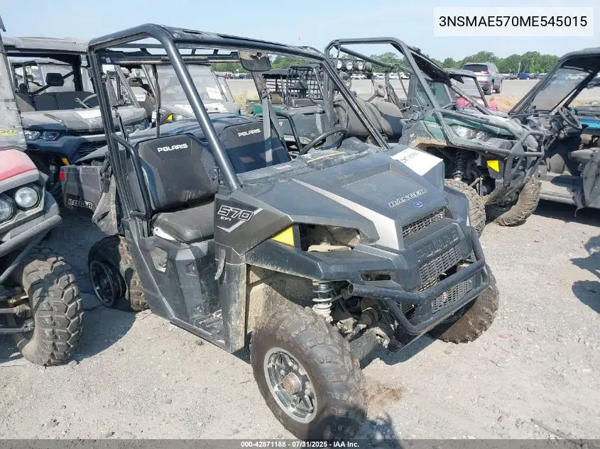 3NSMAE570ME545015 2021 Polaris Ranger 570 Premium