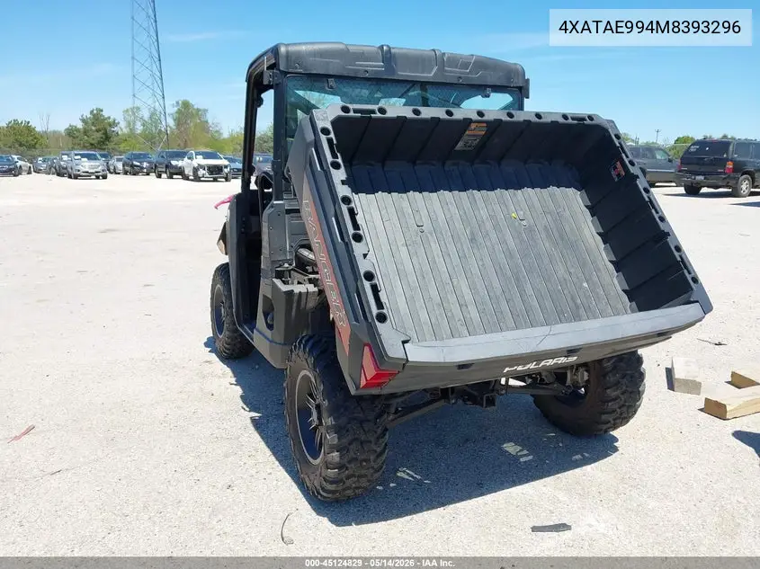 2021 Polaris Ranger 1000 Eps/1000 Premium VIN: 4XATAE994M8393296 Lot: 45124829