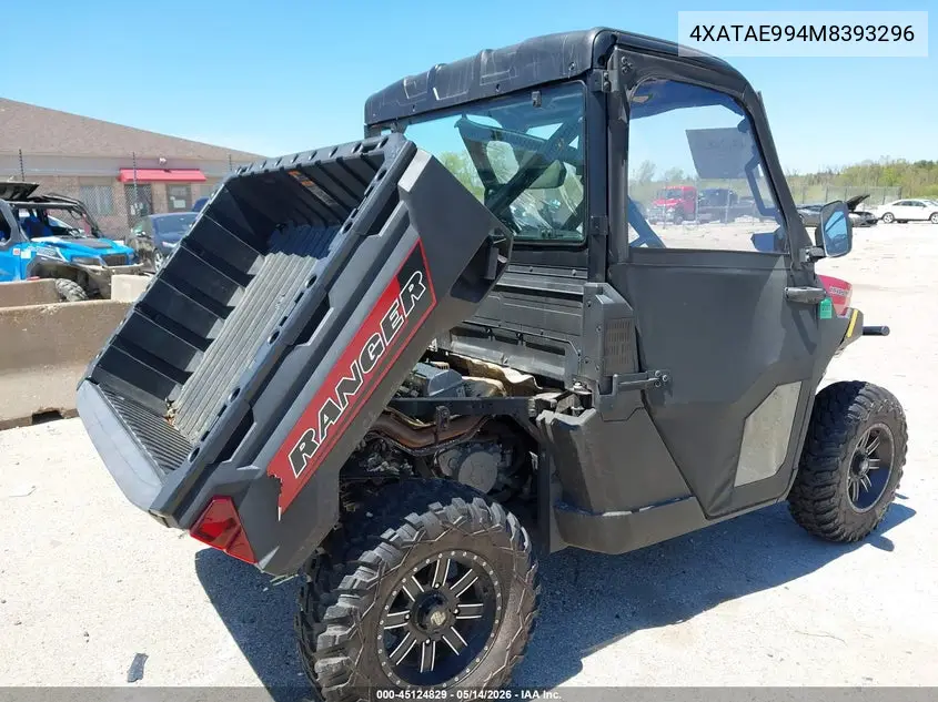 2021 Polaris Ranger 1000 Eps/1000 Premium VIN: 4XATAE994M8393296 Lot: 45124829