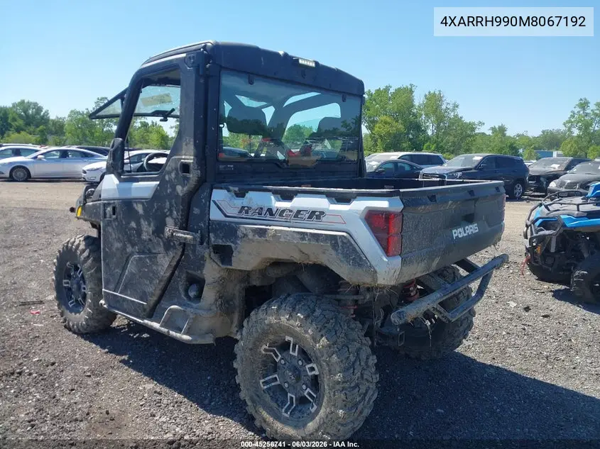 2021 Polaris Ranger Xp 1000 Trail Boss VIN: 4XARRH990M8067192 Lot: 45256741