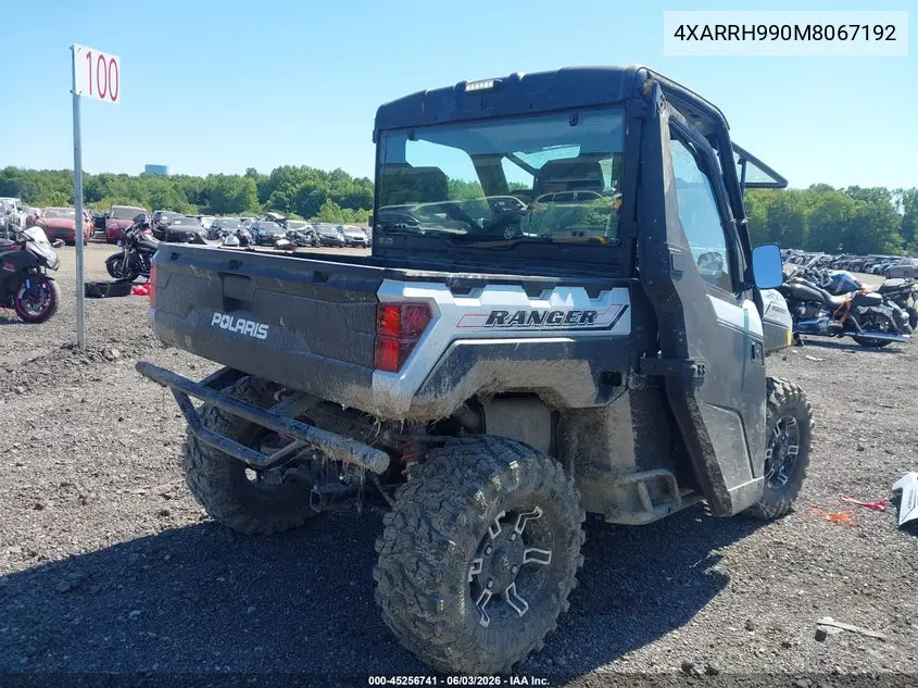 2021 Polaris Ranger Xp 1000 Trail Boss VIN: 4XARRH990M8067192 Lot: 45256741