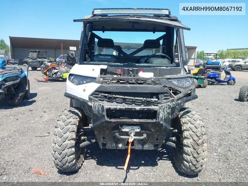 2021 Polaris Ranger Xp 1000 Trail Boss VIN: 4XARRH990M8067192 Lot: 45256741