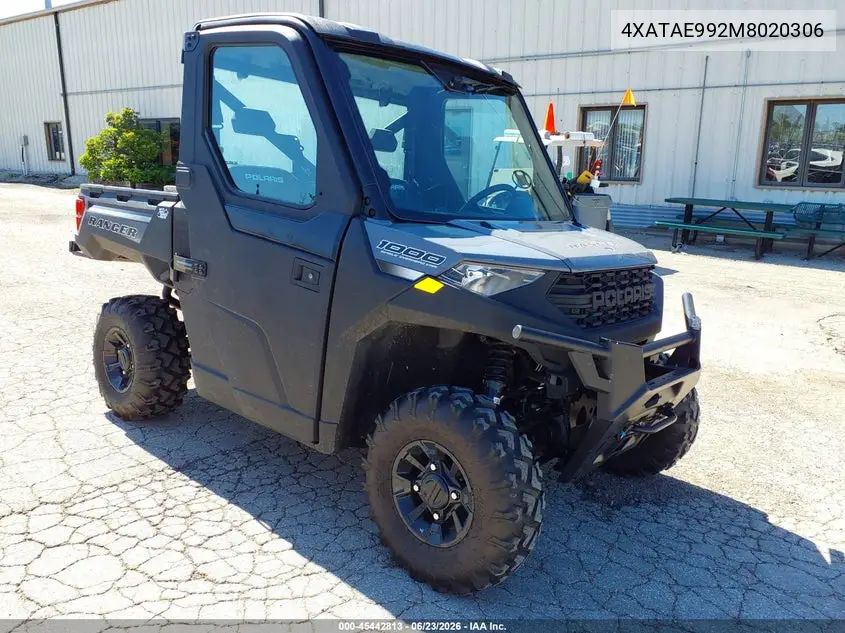 2021 Polaris Ranger 1000 Eps/1000 Premium VIN: 4XATAE992M8020306 Lot: 45442813