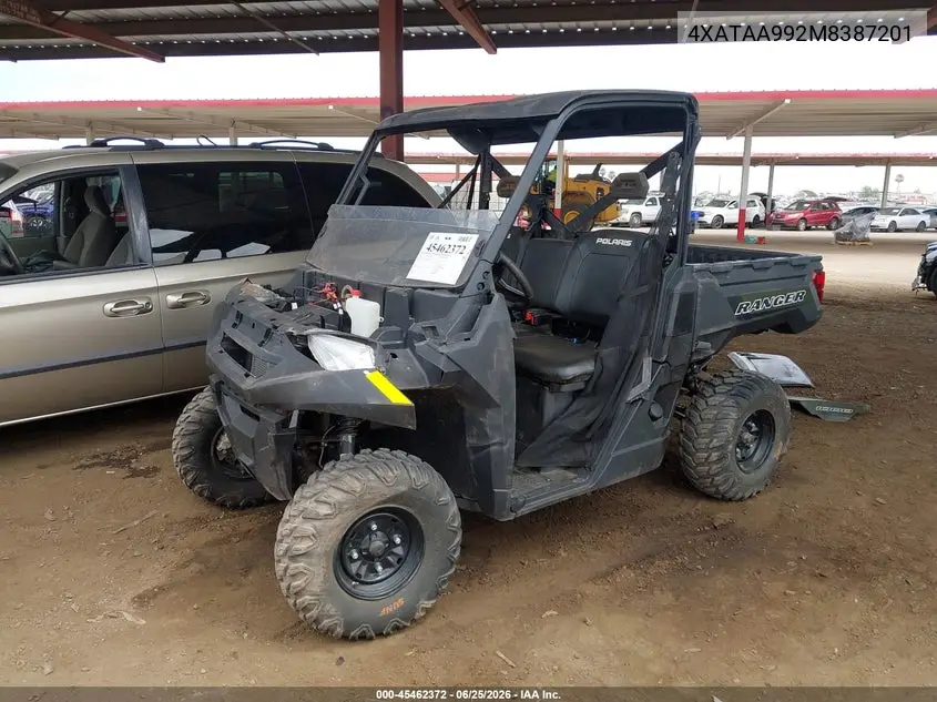 2021 Polaris Ranger 1000 VIN: 4XATAA992M8387201 Lot: 45462372