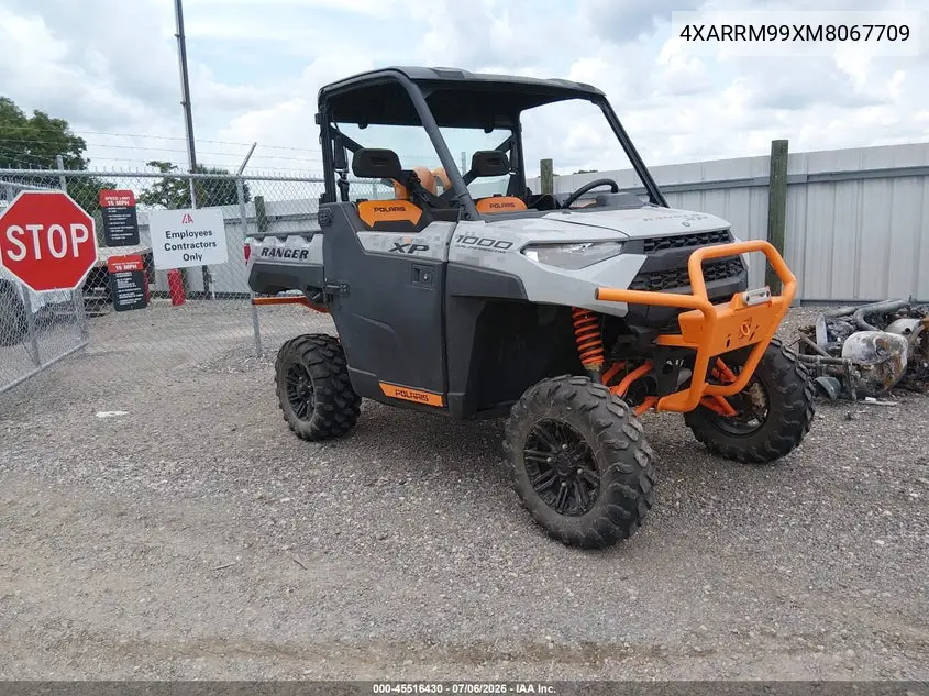 2021 Polaris Ranger Xp 1000 High Lifter Edition VIN: 4XARRM99XM8067709 Lot: 45516430