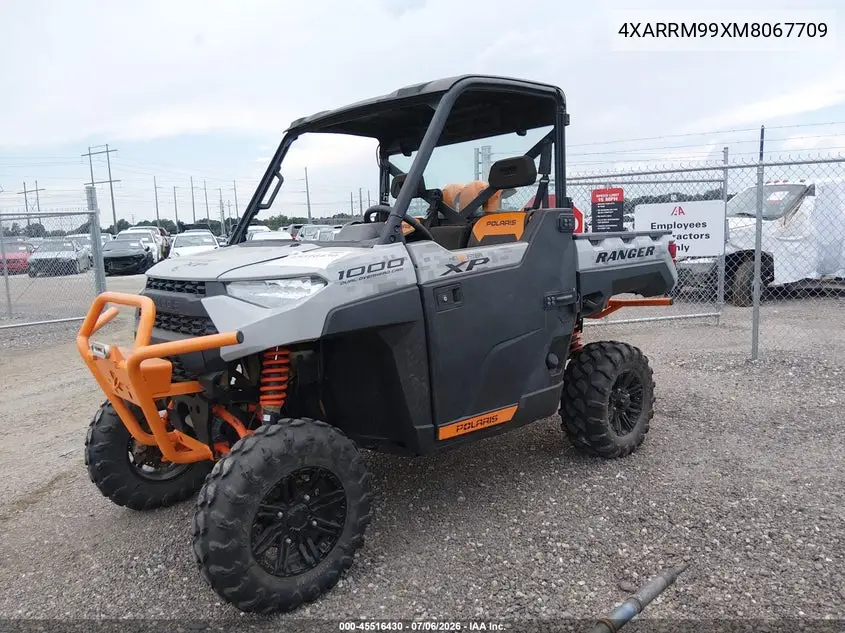 2021 Polaris Ranger Xp 1000 High Lifter Edition VIN: 4XARRM99XM8067709 Lot: 45516430