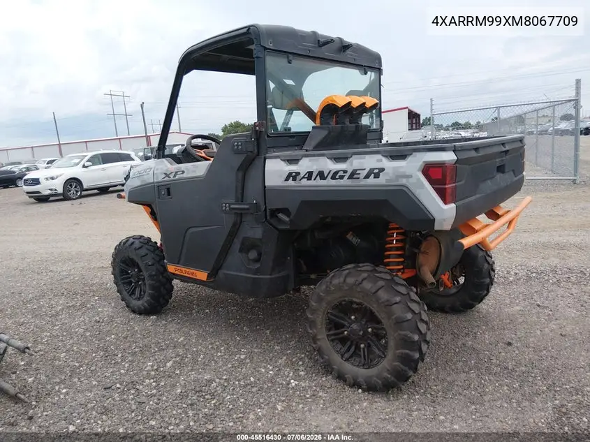 2021 Polaris Ranger Xp 1000 High Lifter Edition VIN: 4XARRM99XM8067709 Lot: 45516430