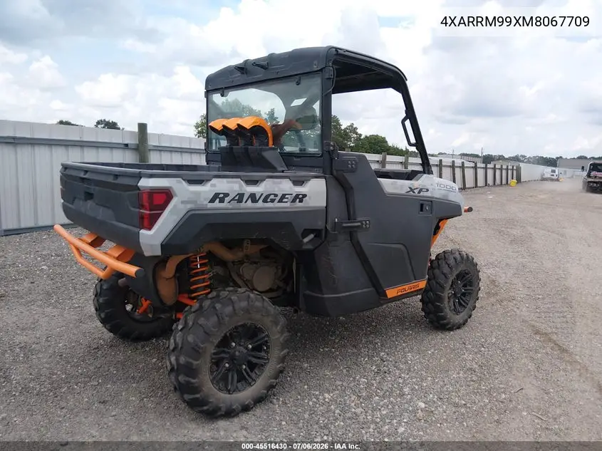 2021 Polaris Ranger Xp 1000 High Lifter Edition VIN: 4XARRM99XM8067709 Lot: 45516430