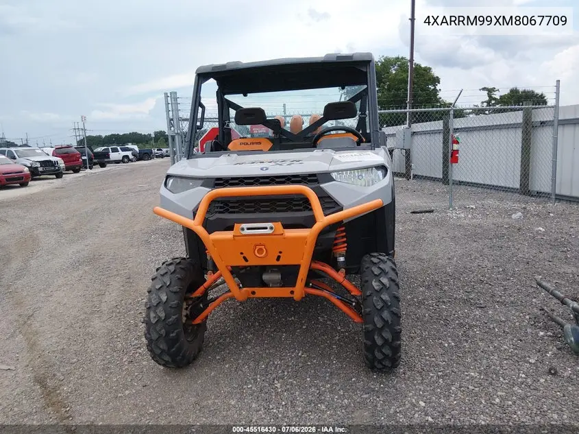 2021 Polaris Ranger Xp 1000 High Lifter Edition VIN: 4XARRM99XM8067709 Lot: 45516430