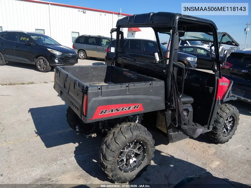 2021 Polaris Ranger 500 VIN: 3NSMAA506ME118143 Lot: 45553924