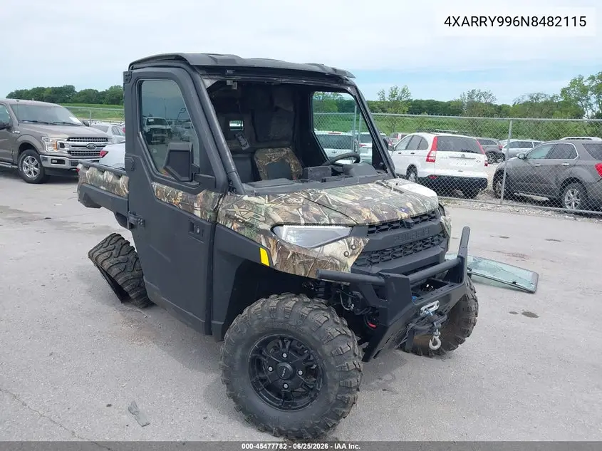 2022 Polaris Ranger Xp 1000 Northstar Ultimate VIN: 4XARRY996N8482115 Lot: 45477782