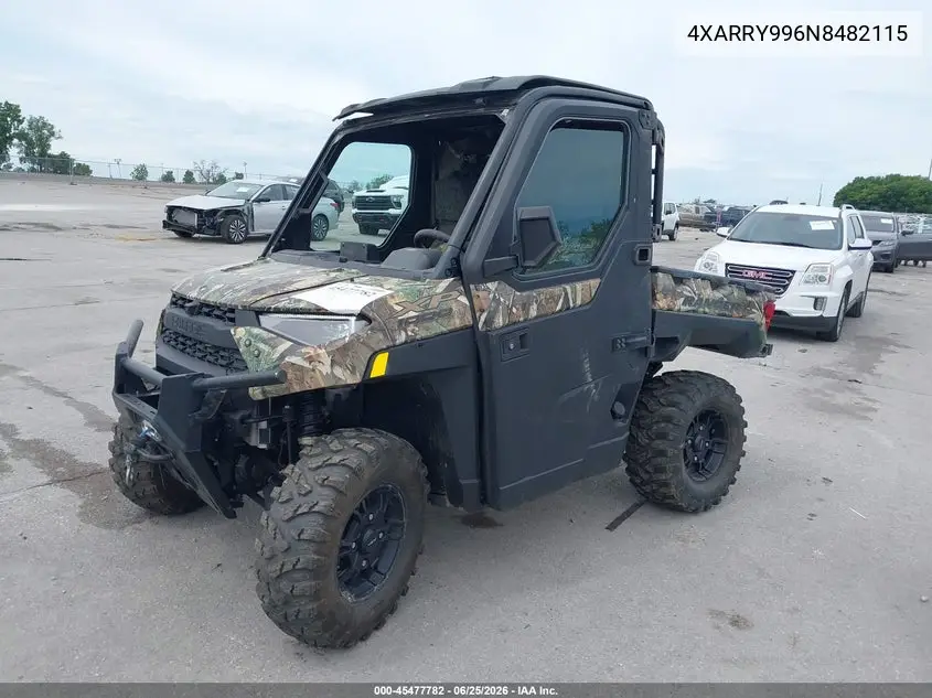 2022 Polaris Ranger Xp 1000 Northstar Ultimate VIN: 4XARRY996N8482115 Lot: 45477782