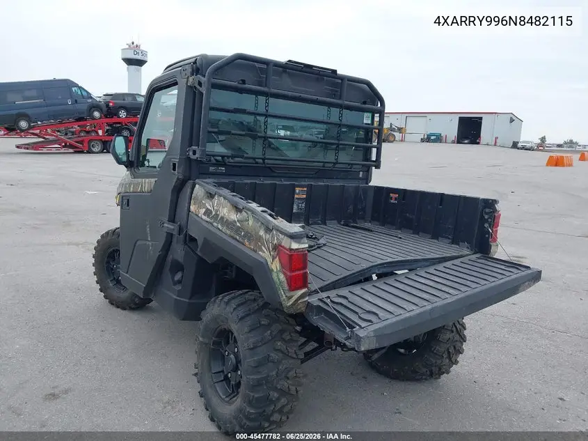 2022 Polaris Ranger Xp 1000 Northstar Ultimate VIN: 4XARRY996N8482115 Lot: 45477782