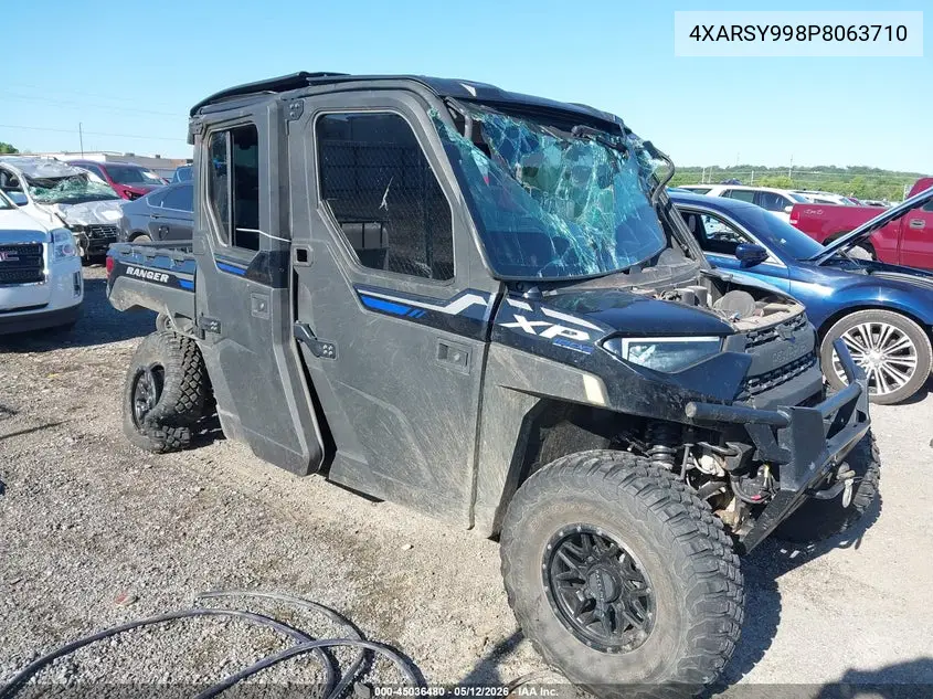 2023 Polaris Ranger Crew Xp 1000 Northstar Ultimate VIN: 4XARSY998P8063710 Lot: 45036480