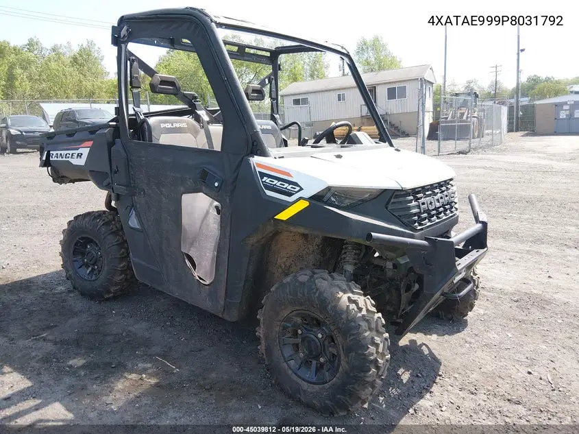 2023 Polaris Ranger 1000 Eps/1000 Premium VIN: 4XATAE999P8031792 Lot: 45039812