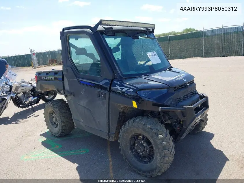 2023 Polaris Ranger Xp 1000 Northstar Ultimate VIN: 4XARRY993P8050312 Lot: 45112452