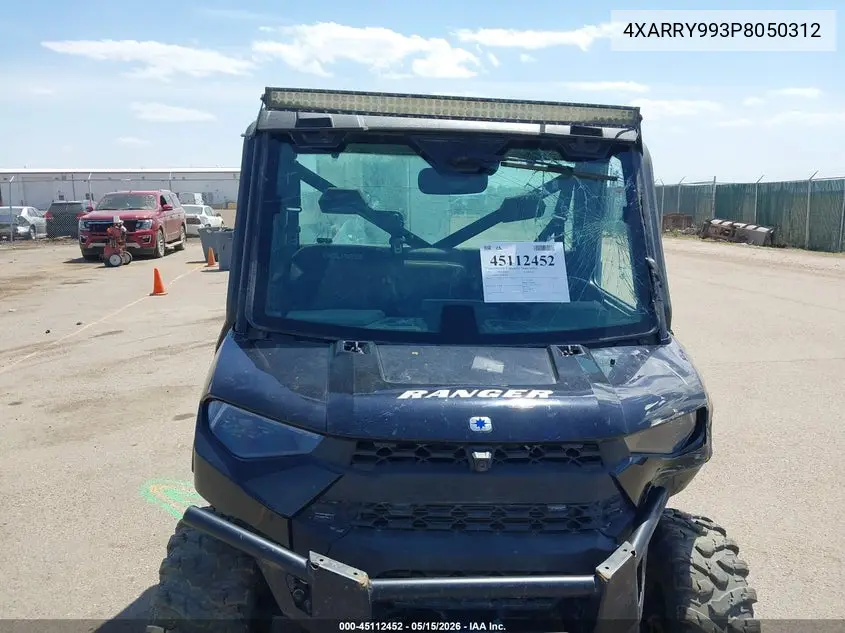 2023 Polaris Ranger Xp 1000 Northstar Ultimate VIN: 4XARRY993P8050312 Lot: 45112452