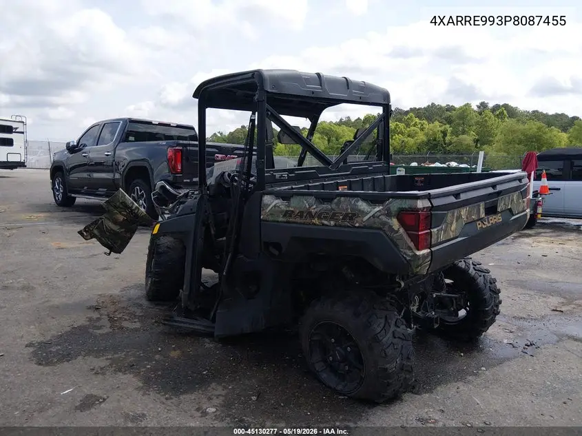 2023 Polaris Ranger Xp 1000 Premium VIN: 4XARRE993P8087455 Lot: 45130277