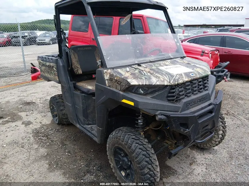 2023 Polaris Ranger Sp 570 Premium VIN: 3NSMAE57XPE260827 Lot: 45177053