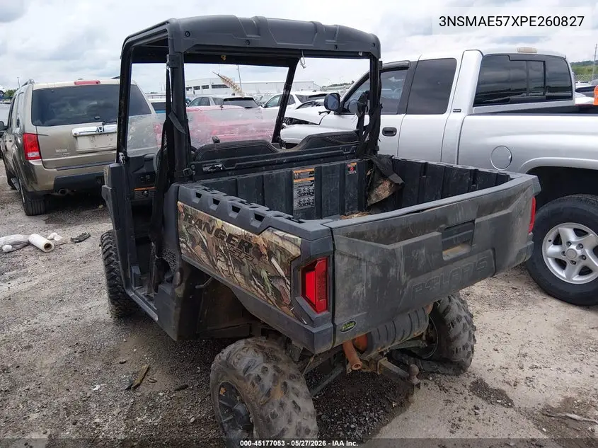 2023 Polaris Ranger Sp 570 Premium VIN: 3NSMAE57XPE260827 Lot: 45177053