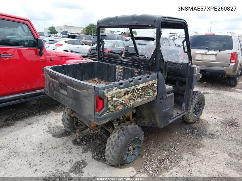 2023 Polaris Ranger Sp 570 Premium VIN: 3NSMAE57XPE260827 Lot: 45177053
