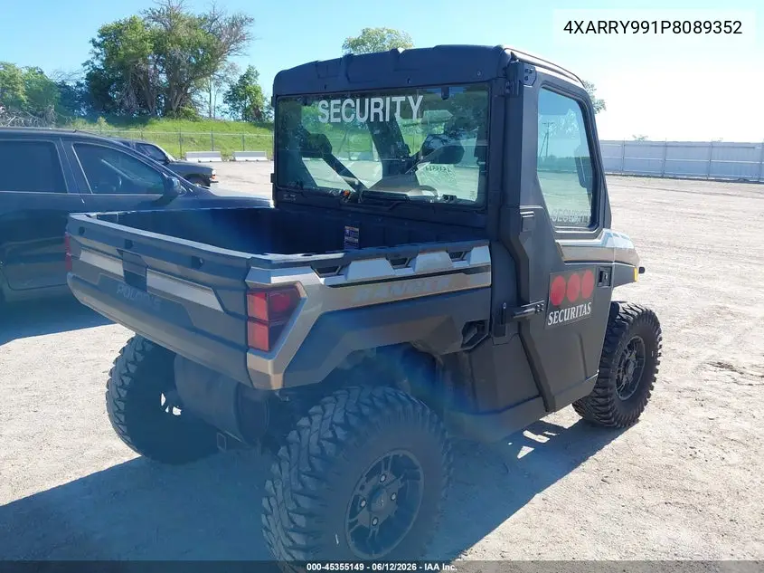 2023 Polaris Ranger Xp 1000 Northstar Ultimate VIN: 4XARRY991P8089352 Lot: 45355149