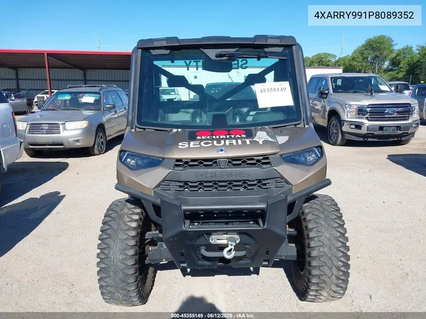2023 Polaris Ranger Xp 1000 Northstar Ultimate VIN: 4XARRY991P8089352 Lot: 45355149