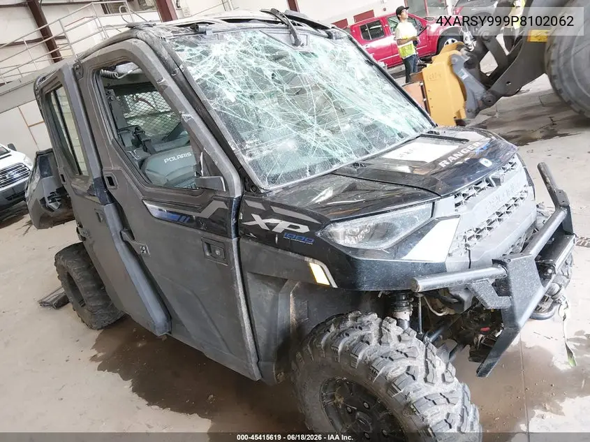 2023 Polaris Ranger Crew Xp 1000 Northstar Ultimate VIN: 4XARSY999P8102062 Lot: 45415619