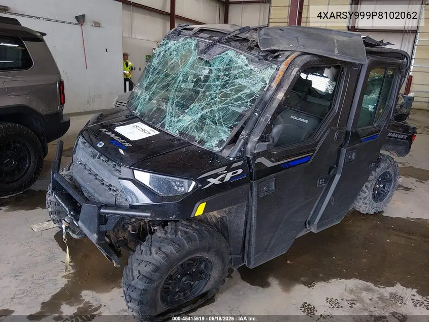 2023 Polaris Ranger Crew Xp 1000 Northstar Ultimate VIN: 4XARSY999P8102062 Lot: 45415619