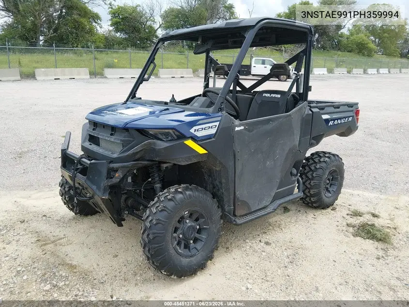 2023 Polaris Ranger 1000 Eps/1000 Premium VIN: 3NSTAE991PH359994 Lot: 45451371