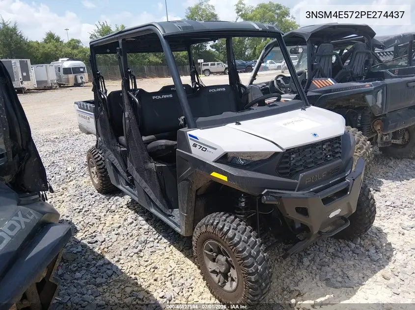 2023 Polaris Ranger Crew Sp 570 Premium VIN: 3NSM4E572PE274437 Lot: 45527594