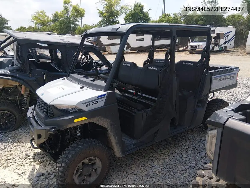 2023 Polaris Ranger Crew Sp 570 Premium VIN: 3NSM4E572PE274437 Lot: 45527594