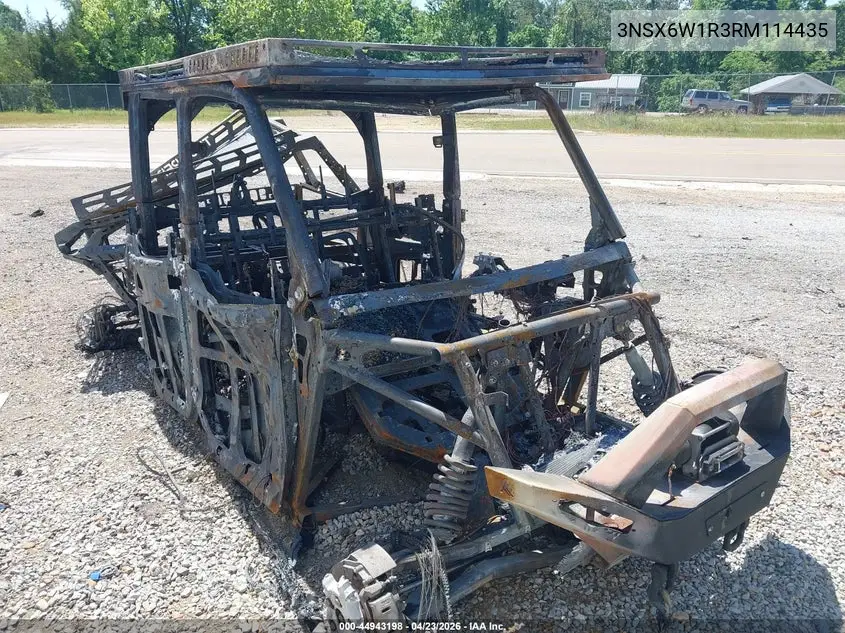 2024 Polaris Ranger Crew Xd 1500 Northstar Edition Ultimate VIN: 3NSX6W1R3RM114435 Lot: 44943198