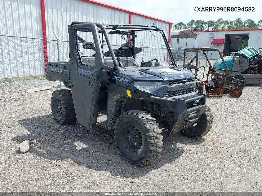 2024 Polaris Ranger Xp 1000 Northstar Ultimate VIN: 4XARRY996R8094582 Lot: 44974577