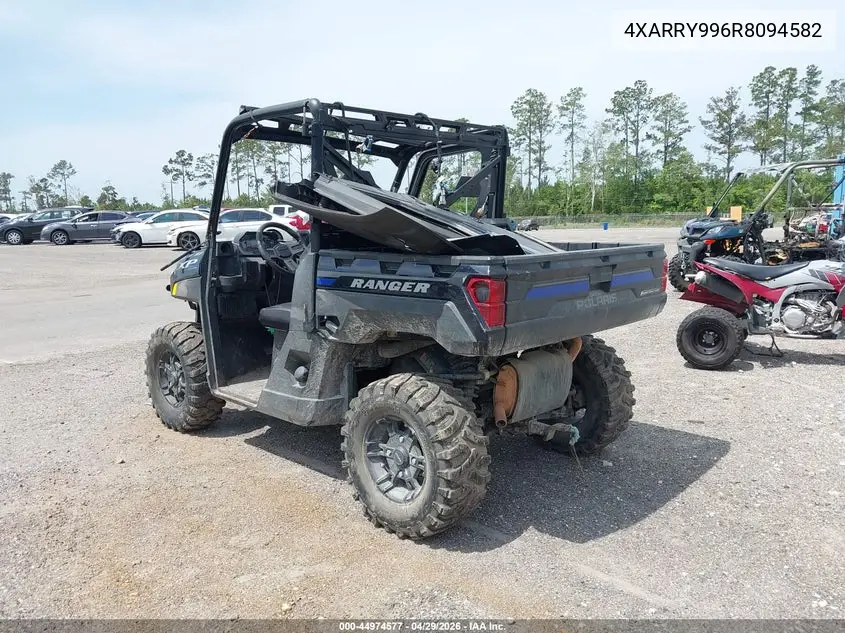 2024 Polaris Ranger Xp 1000 Northstar Ultimate VIN: 4XARRY996R8094582 Lot: 44974577