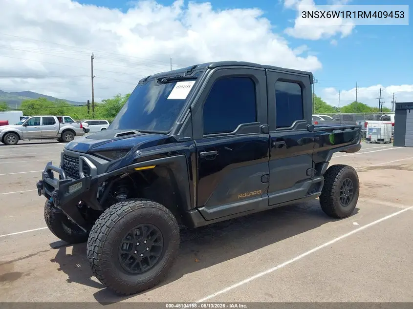 2024 Polaris Ranger Crew Xd 1500 Northstar Edition Ultimate VIN: 3NSX6W1R1RM409453 Lot: 45104158