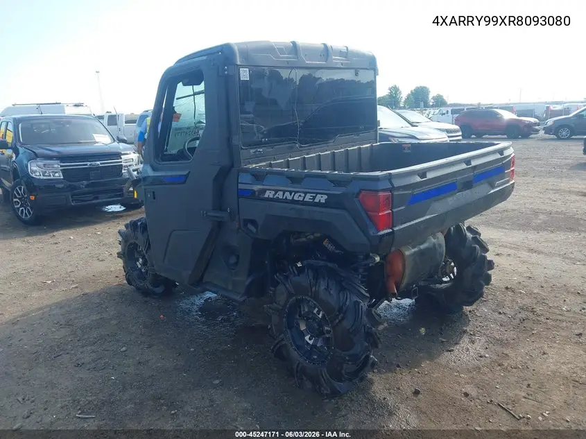 2024 Polaris Ranger Xp 1000 Northstar Ultimate VIN: 4XARRY99XR8093080 Lot: 45247171