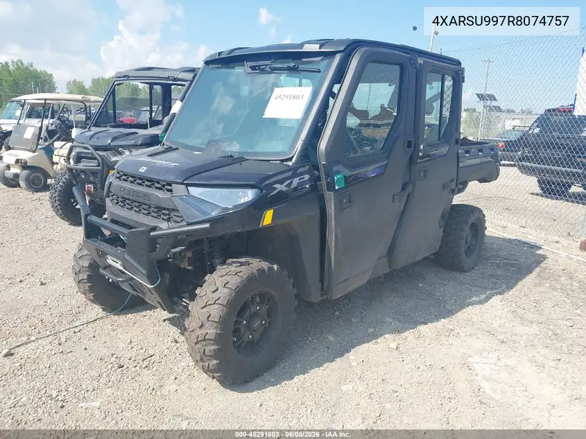 2024 Polaris Ranger Crew Xp 1000 Northstar Premium VIN: 4XARSU997R8074757 Lot: 45291803