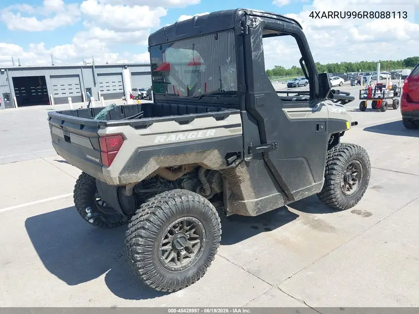 2024 Polaris Ranger Xp 1000 Northstar Premium VIN: 4XARRU996R8088113 Lot: 45428997