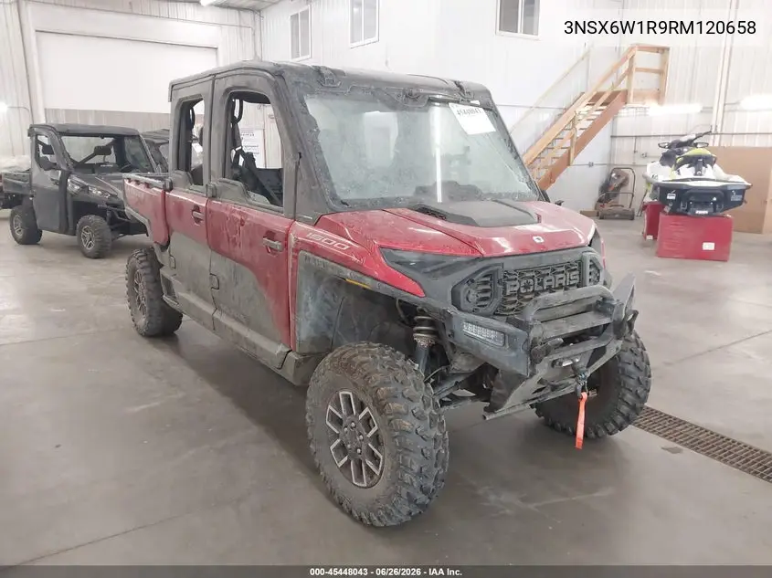 2024 Polaris Ranger Crew Xd 1500 Northstar Edition Ultimate VIN: 3NSX6W1R9RM120658 Lot: 45448043