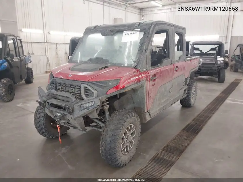 2024 Polaris Ranger Crew Xd 1500 Northstar Edition Ultimate VIN: 3NSX6W1R9RM120658 Lot: 45448043