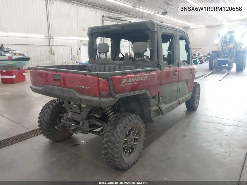 2024 Polaris Ranger Crew Xd 1500 Northstar Edition Ultimate VIN: 3NSX6W1R9RM120658 Lot: 45448043