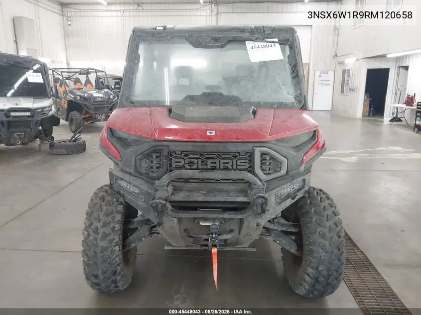 2024 Polaris Ranger Crew Xd 1500 Northstar Edition Ultimate VIN: 3NSX6W1R9RM120658 Lot: 45448043
