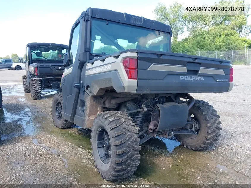 2024 Polaris Ranger Xp 1000 Northstar Ultimate VIN: 4XARRY999R8748334 Lot: 45564819