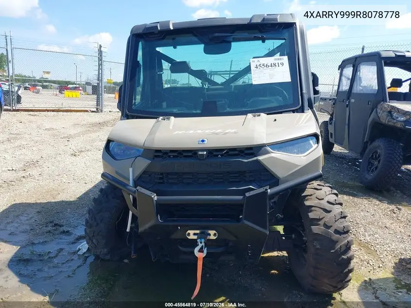 2024 Polaris Ranger Xp 1000 Northstar Ultimate VIN: 4XARRY999R8748334 Lot: 45564819