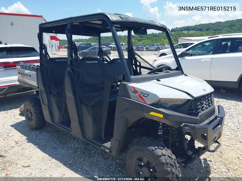 2024 Polaris Ranger Crew Sp 570 Premium VIN: 3NSM4E571RE015215 Lot: 45607175
